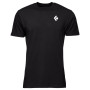 Чоловіча футболка Black Diamond M BD MOUNTAIN BADGE SS TEE чорний