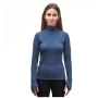Жіноча функціональна футболка Sensor Merino Bold Roll Neck dl.rukáv