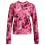 Жіноча толстовка Under Armour Rival Terry Print Crew рожевий