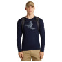 Чоловіча функціональна футболка Icebreaker Men Merino 200 Oasis LS Crewe SkiingYeti