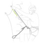 Амортизатор ривка для феррат Petzl Scorpio Vertigo SW