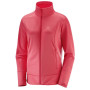 Dámská mikina Salomon Discovery Fz W růžová Hibiscus Heather