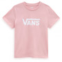 Жіноча футболка Vans Wm Drop V Ss Crew-B світло-рожевий