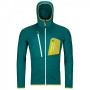 Чоловіча толстовка Ortovox Fleece Grid Hoody M темно-зелений
