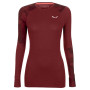 Жіноча футболка Salewa Cristallo Warm Amr W L/S Tee.