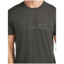 Чоловіча функціональна футболка Icebreaker Merino Blend Core SS Tee Single Line Camp