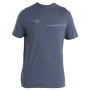 Чоловіча футболка Icebreaker Men Merino 150 Tech Lite III SS Tee Cadence Paths сірий Graphite