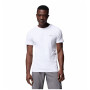 Чоловіча футболка Columbia Rapid Ridge™ Back Graphic Tee II білий/фіолетовий White, Heavenly Horizons