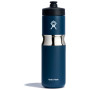Пляшка Hydro Flask Wide Mouth Insulated Sport Bottle 20oz темно-синій indigo