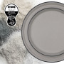 Тарілка Brunner Dinner plate ø 25 cm Gray