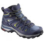 Dámské boty Salomon X Ultra 3 Mid GTX W modrá Crown Blue/Evening Blue/Sunny Lime