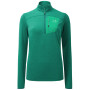 Жіноча толстовка Mountain Equipment Lumiko Wmns Zip T Medieval Blue зелений