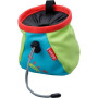 Pytlík na magnézium Ocún Lucky Kid + pásek Ocún Chalk Bag Belt zelená/modrá Blue