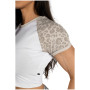 Жіноча футболка Nebbia Crop Top Leopard '97 Primal
