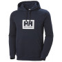Чоловіча толстовка Helly Hansen Hh Box Hoodie темно-синій