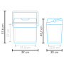 Термобокс Mestic Thermo electric MTEC-28 AC/DC