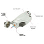 Запальничка True Utility FireWire TurboJet Lighter