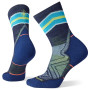 Жіночі шкарпетки Smartwool W Run Targeted Cushion Mid Crew modrá/světle modrá