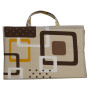 Пляжний лежак Yate Plážové lehátko коричневий Brown/BeigeWithPattern