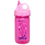 Дитяча пляшечка Nalgene Grip-n-Gulp темно-фіолетовий/рожевий  Pink w/Woodland Art