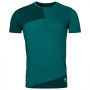 Чоловіча функціональна футболка Ortovox 120 Tec T-Shirt темно-зелений
