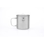 Hrnek Keith Titanium Single-Wall Titanium Mug 650 ml šedá