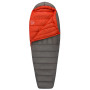 Спальний мішок Sea to Summit Flame FmII сірий Dark Grey / Paprika