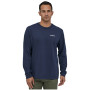 Чоловіча футболка Patagonia P-6 Logo Responsibili Tee LS