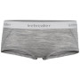 Kalhotky Icebreaker Women's Sprite Hot Pants šedá/bílá Metro HTHR