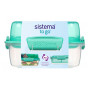 Ланч-бокс Sistema Lunch Stack To Go Square 1,24l