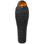 Спальний мішок Mountain Equipment Glacier 1000 Regular чорний/помаранчевий