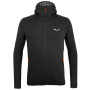 Чоловіча толстовка Salewa *Light Micro Pl M Fz Hdy чорний