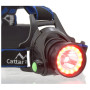 Налобний ліхтарик Cattara LED 400lm (1x XM-L+15x SMD)