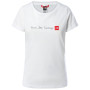 Жіноча футболка The North Face W S/S Neverstopexploring Tee білий/червоний