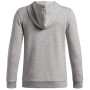 Дитяча толстовка Under Armour RIVAL LW 1/4 ZIP HOODIE Gray