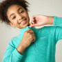 Дитяча толстовка Regatta Hot Shot Marl Turquoise