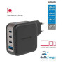 Адаптер Swissten GaN Travel Charger 100W 3X USB-C PD + USB-A