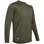 Чоловіча функціональна футболка Under Armour TAC Tech LS T темний хакі
