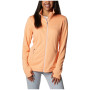 Жіноча толстовка Columbia W Park View Grid Fleece Full Zip світло-помаранчевий Peach Heather