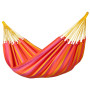 Houpací síť La Siesta Sonrisa Single červená/oranžová mandarine