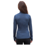Жіноча функціональна футболка Sensor Merino Bold Roll Neck dl.rukáv