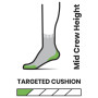 Жіночі шкарпетки Smartwool W Run Targeted Cushion Mid Crew