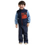 Дитяча толстовка Didriksons Anten Kids Fullzip 2 Winter Blue