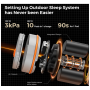 Надувний килимок Flextail TINY Sleeping Pad R03 AVS - with pump 196 cm