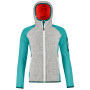 Жіноча толстовка Ortovox W's Fleece Plus Classic Knit Hoody блакитний