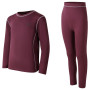 Дитячий функціональний комплект Dare 2b Pow II Baselayer Set Huckleberry темно-червоний Huckleberry