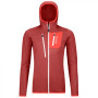 Жіноча толстовка Ortovox Fleece Grid Hoody W's помаранчевий