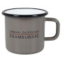 Hrnek Bo-Camp Enamel Campfire Mug Taupe