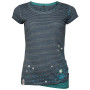 Жіноча футболка Chillaz Fancy Little Dot синій indigo blue stripes washed