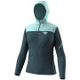 Жіноча толстовка Dynafit Traverse Thermal Hooded Jkt W синій cloud blue/0720